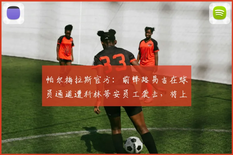 帕尔梅拉斯官方：前锋路易吉在球员通道遭科林蒂安员工袭击，将上诉